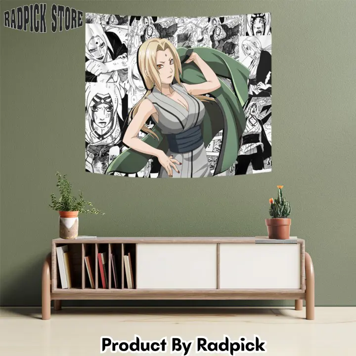 Tsunade tapestry custom anime manga room wall decor  rp5947003